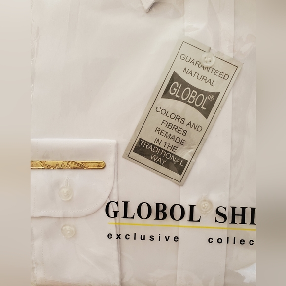 NWT MAN DRESS LONG SLEEVE SHIRT (SIZE 39/40) - Picture 2 of 3